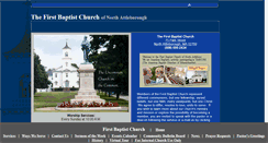 Desktop Screenshot of firstbaptistna.org